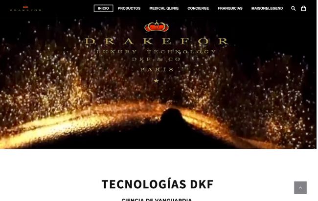 pantallazo web drakefor